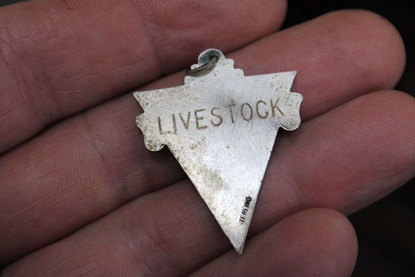 1964 UF Livestock Judging team University of Florida Pendant Sterling Silver