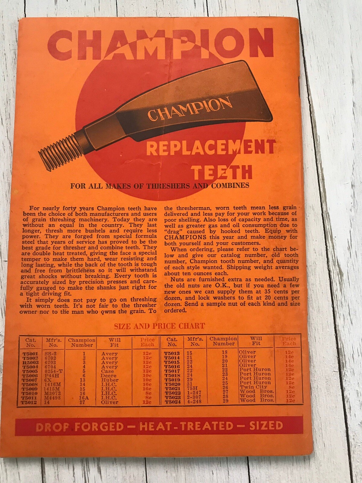1938 R. R. Howell & Co. Thresher And Power Farming Supplies, Sawmill Catalog