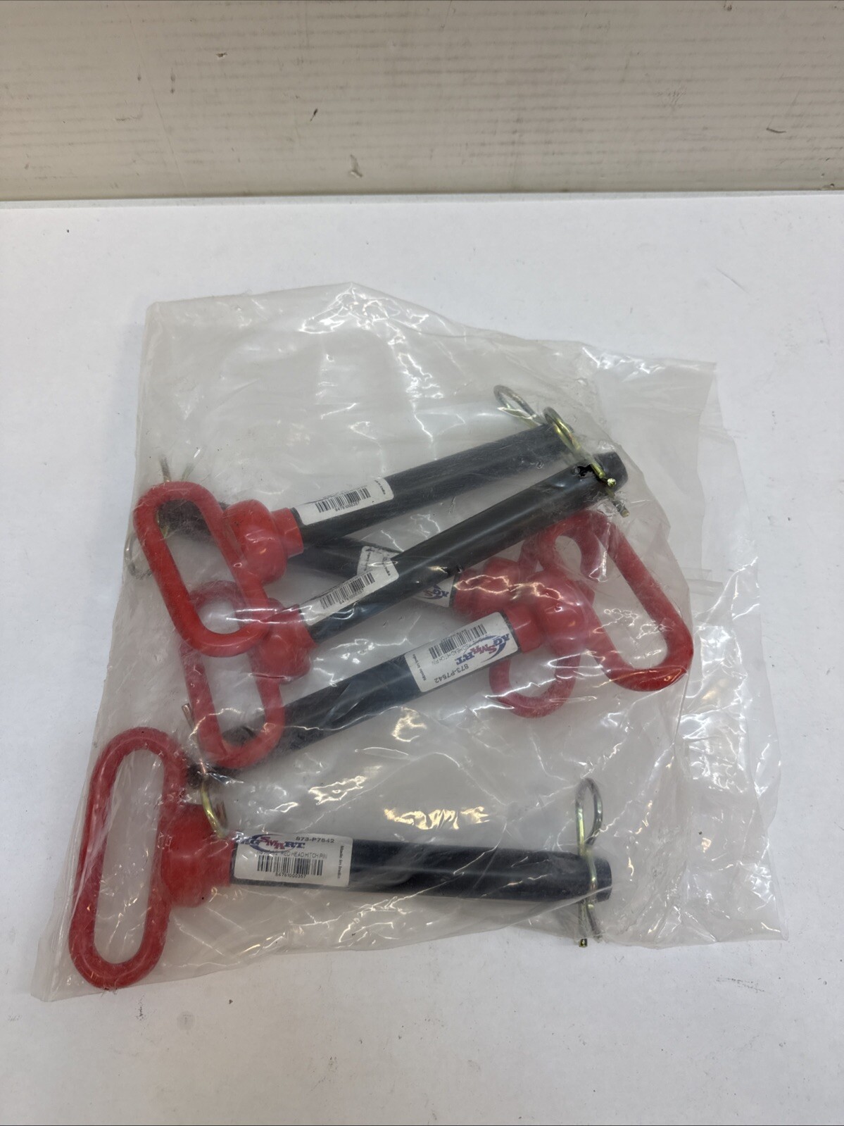 7/8&Prime; x 6-1/2&Prime; Red Head Hitch Pin 873-P7542 Qty 5