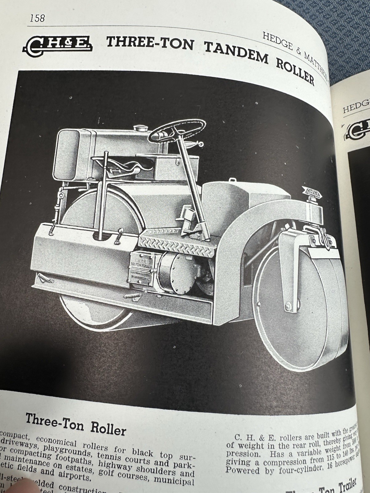 Hedge & Matheis Beautiful 1946 Equipment Catalog