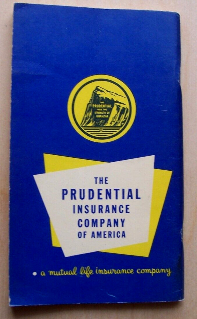 Vintage Prudential Insurance Company Handbook for Farmers and Ranchers