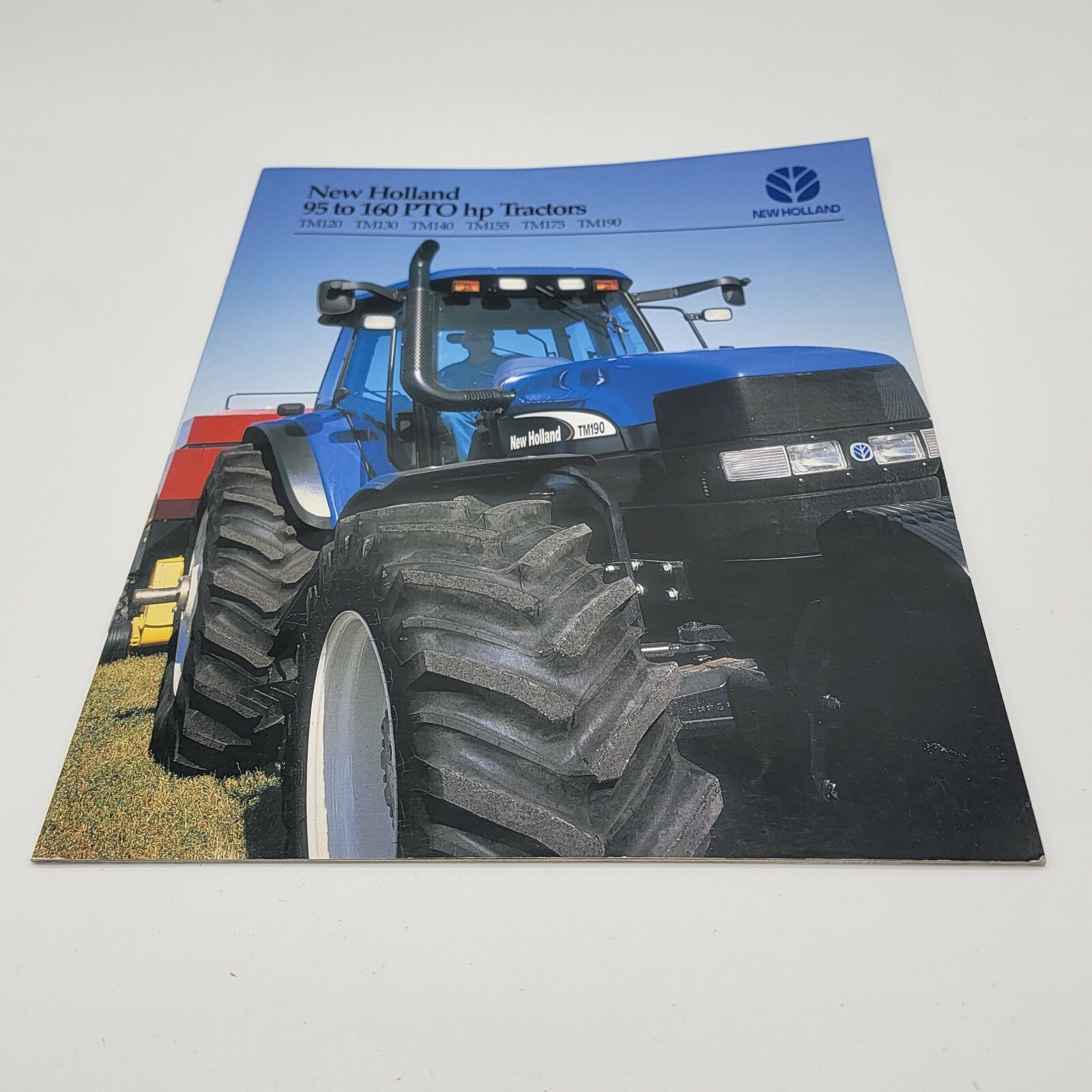 New Holland 95 to 160 PTO hp Tractors Sales Brochure TM120 TM130 TM140 – TM190
