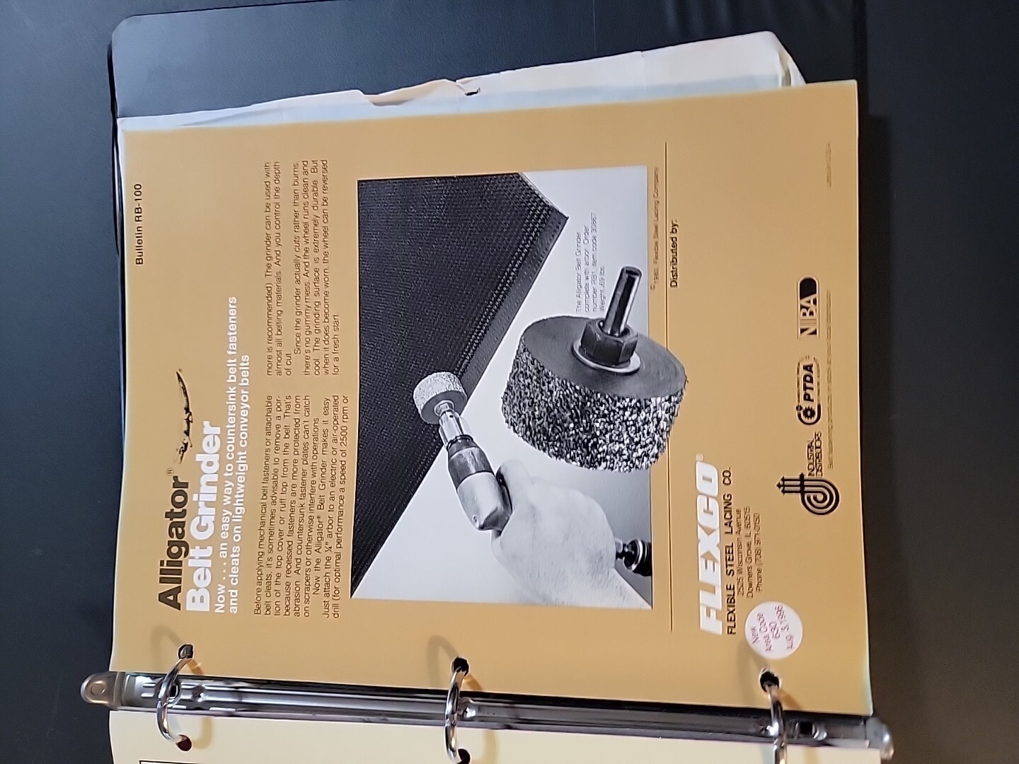 LEGG COMPANY, INC. EQUIPMENT CATALOG/ADVERTISING