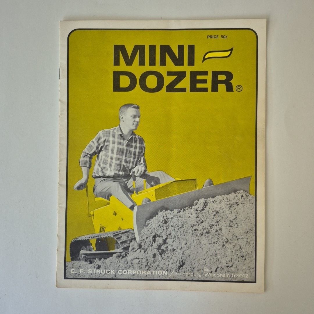 C.F. Struck Corporation Vintage Mini Dozer Multi Page Brochure