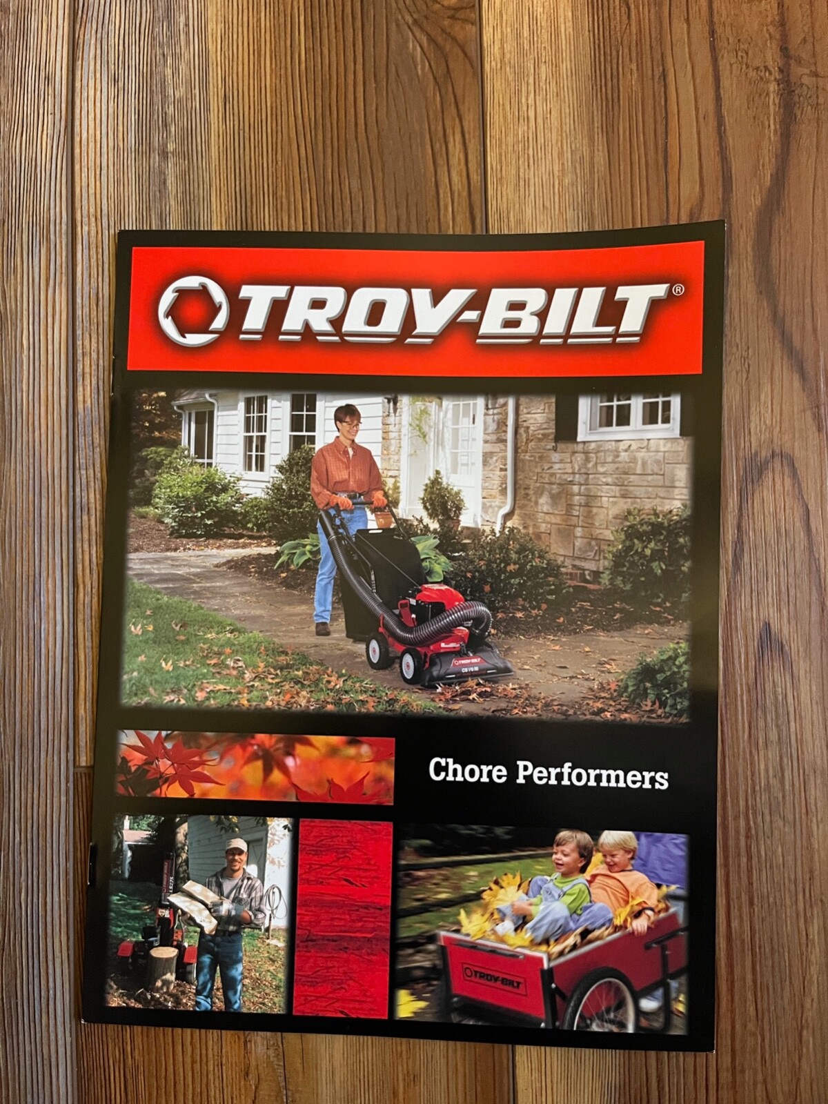 2003 Troy-Bilt Chore Performers sales brochure