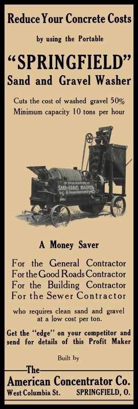 1914 American Concentrator Springfield OhiO NEW Sign: 8 x 24&Prime; Vertical USA STEEL