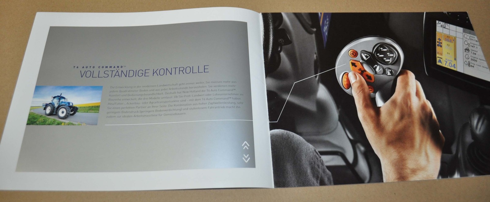 2013 New Holland T6 Series Tractor Brochure Prospekt DE