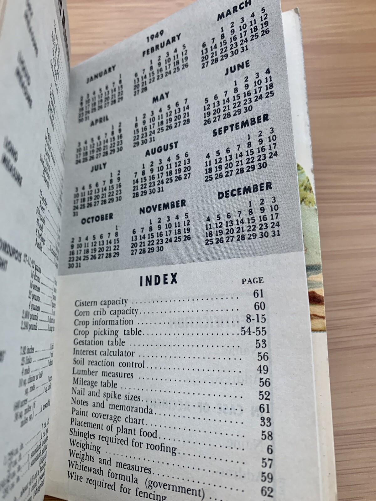 1949 1950 Vintage Farming Book Swift company plant crops food red steer corn FS