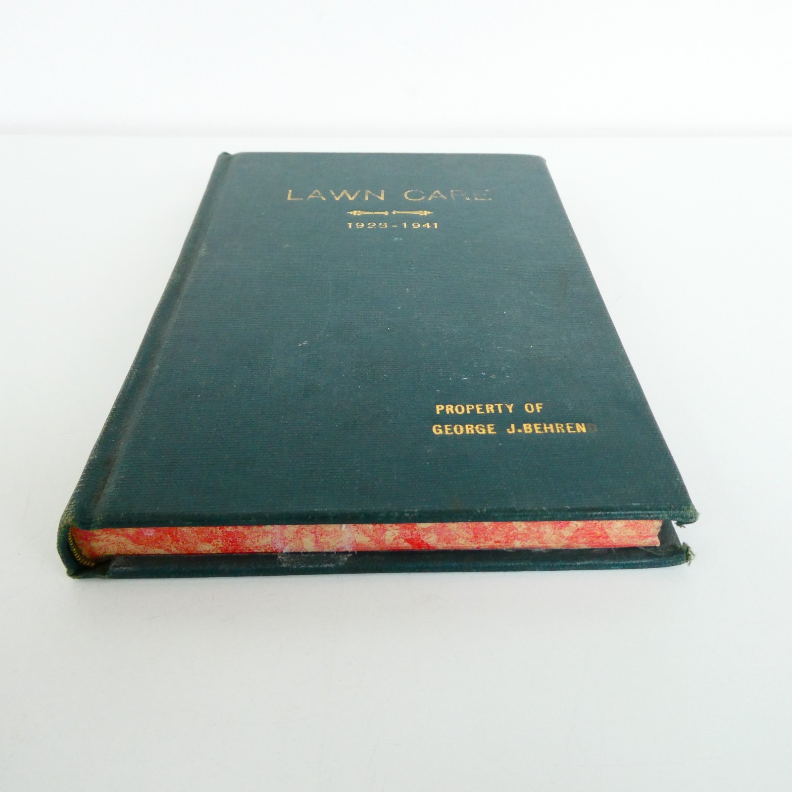 Scotts Lawn Care Bulletins 1928 to 1941 Bound Book Grass Seed Newsletter Vintage