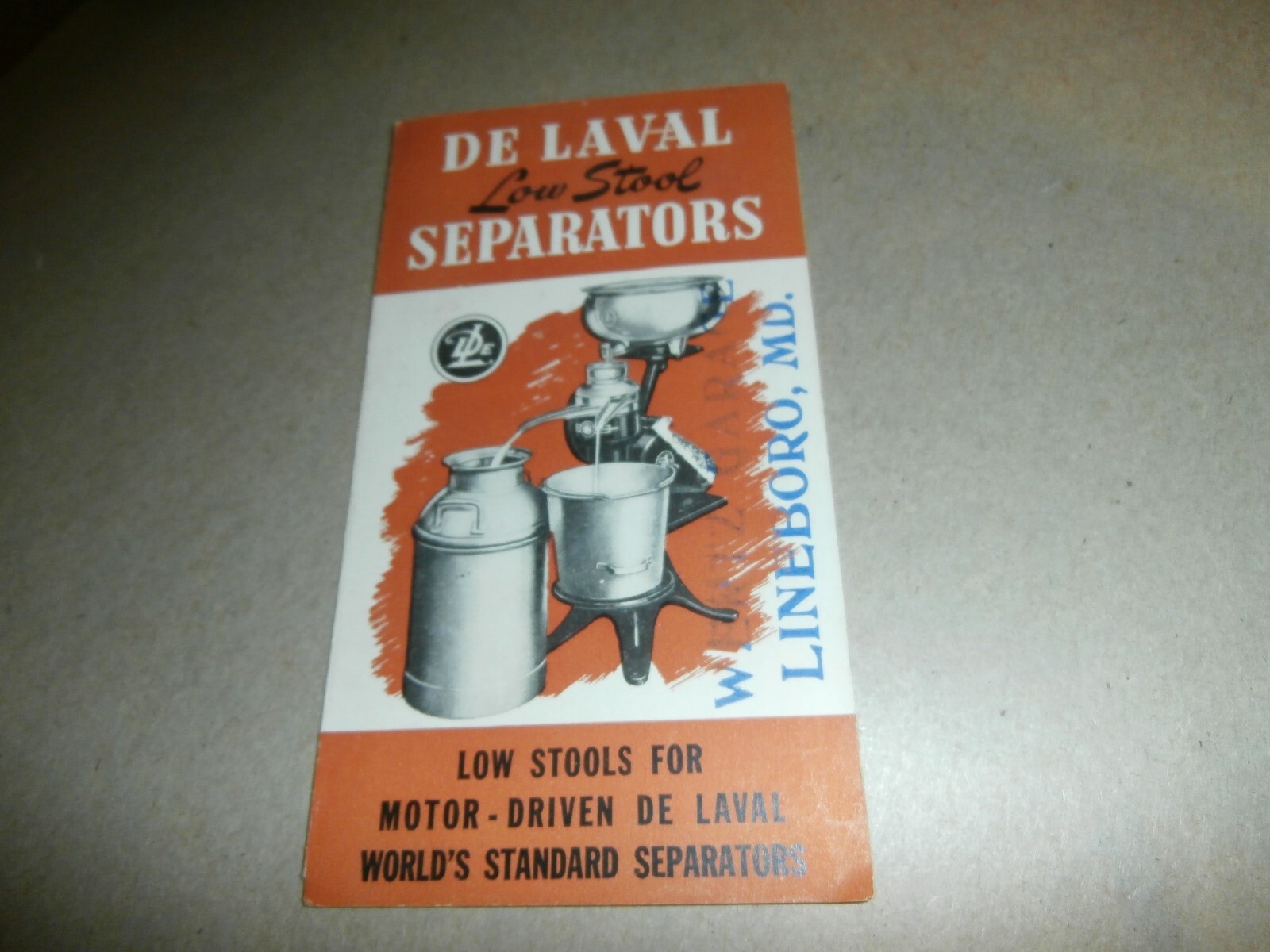 De Laval Speedway Milker Water Heater Separator Rubber Plant Brochures Lineboro
