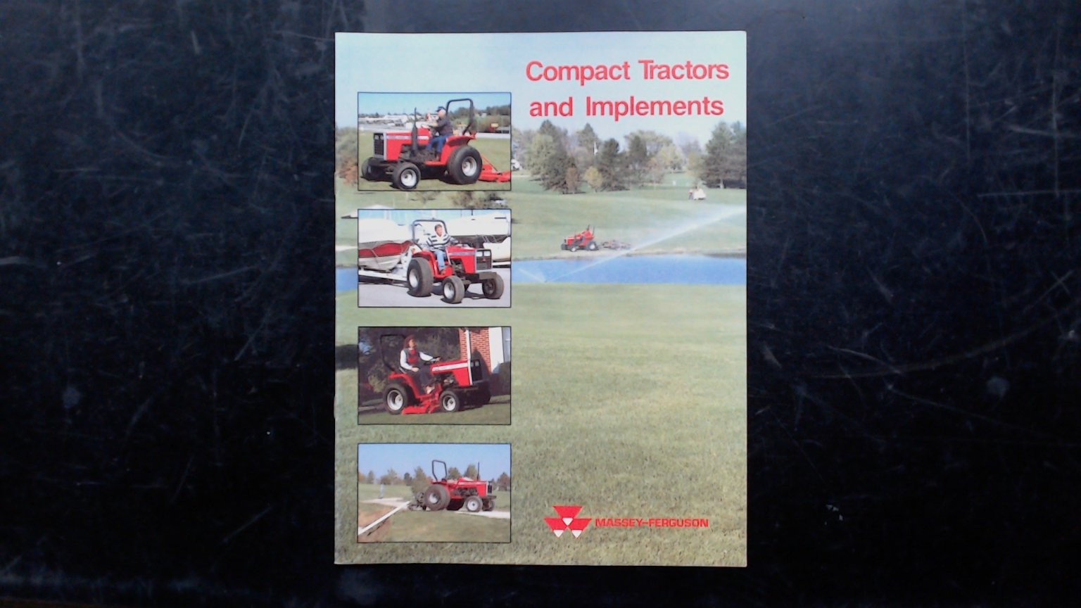 Massey-Ferguson Compact Tractors and Implements Brochure Vintage