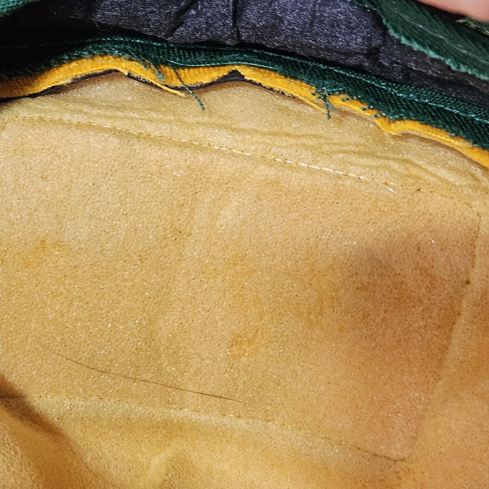 Vintage DEKALB Yellow and Green Mesh Snapback Hat Cap Retro Farming Logo