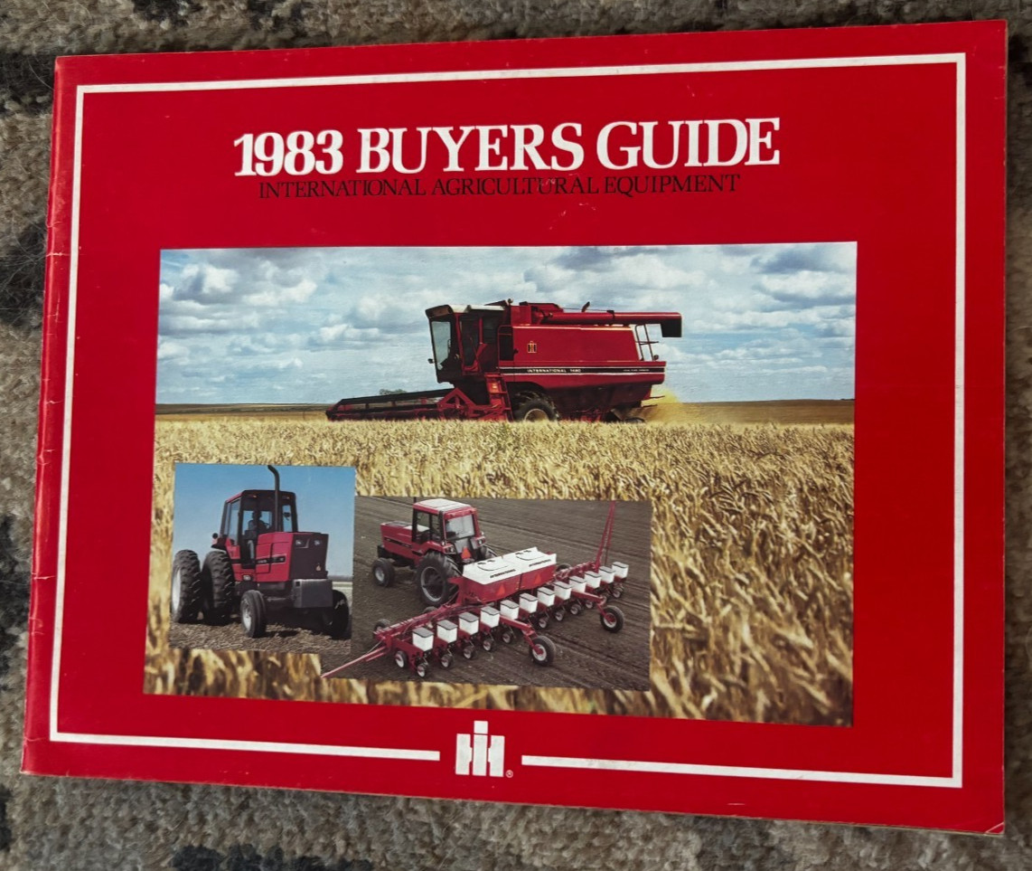 International Harvester Buyers Guide For 1983 Brochure DCPA26