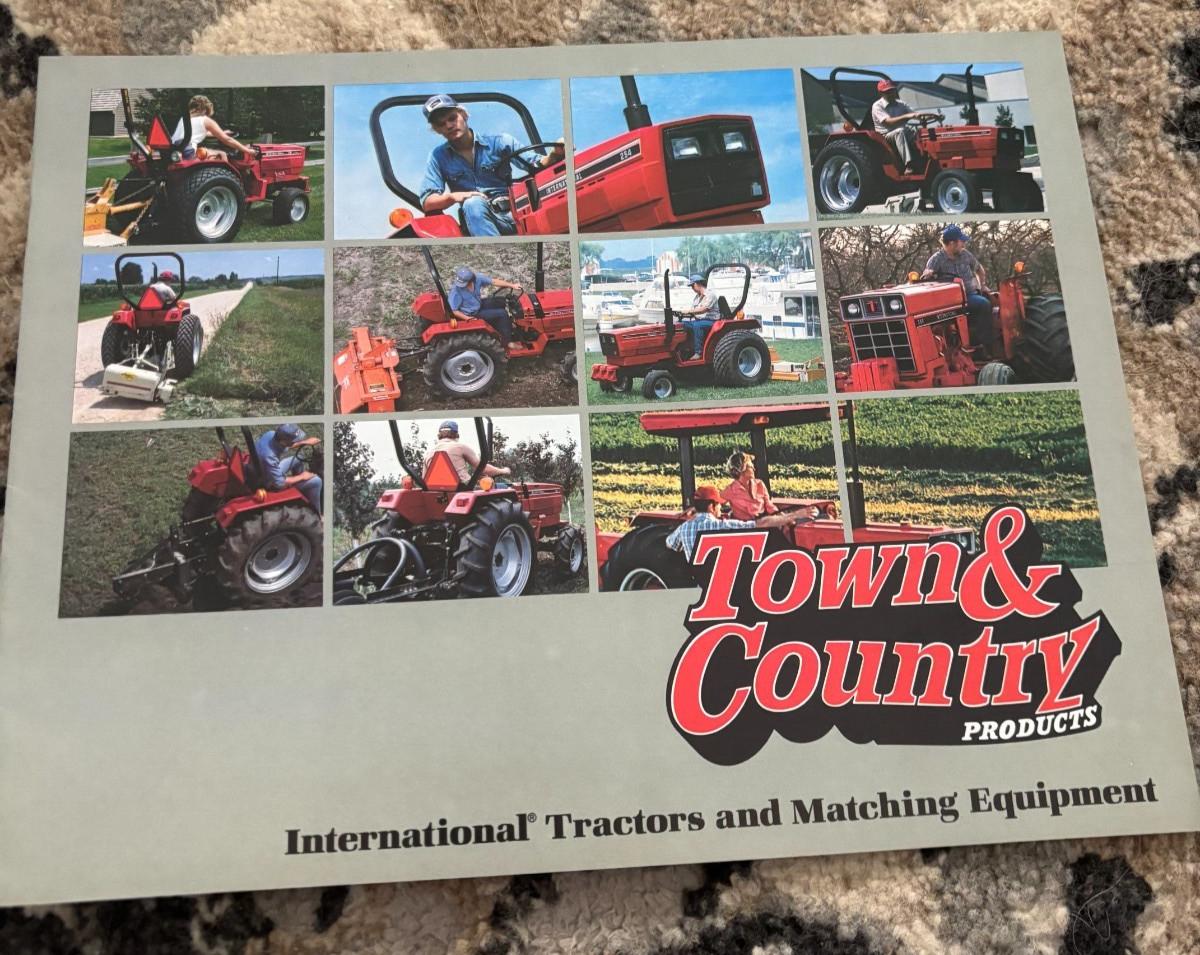 International Harvester 244 254 274 284 484 584 684 784 Tractor Brochure FCCA25