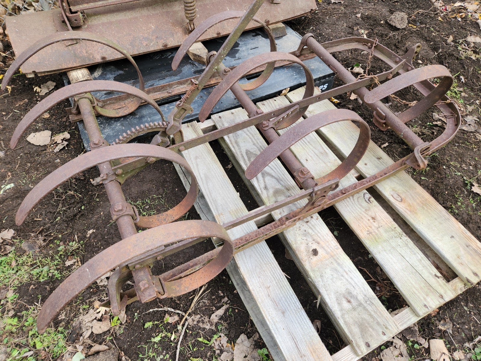 Antique Spring Tooth Harrow – Vintage Farm Equipment