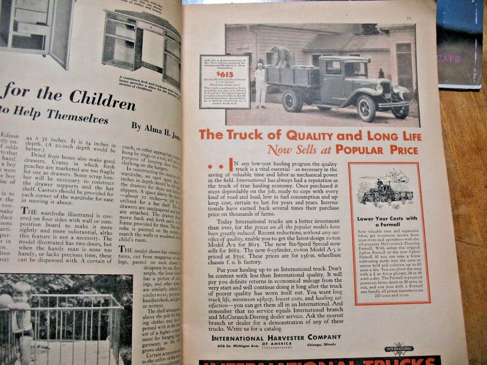 SUCCESSFUL FARMING THE DAIRY FARMER MAGAZINE MAY 1932 SINCLAIR OIL CO.AD