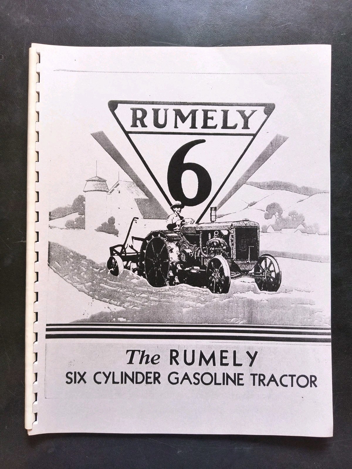 1920s Rumley 6 Tractor Dealer Brochure Owners Manual Print Advertising Reprint