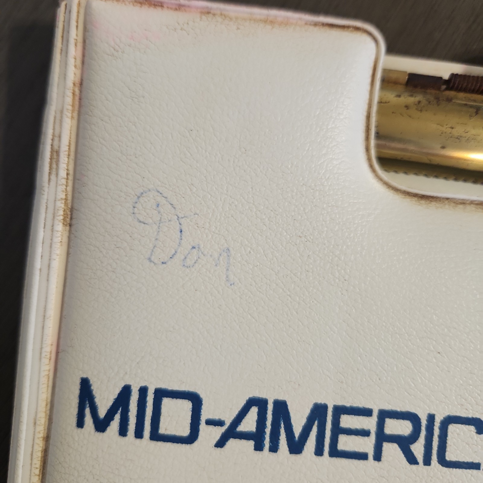 Vintage Mid-America Dairymen Inc. Lot 1972 Corporate Ephemera & Clipboard As Is