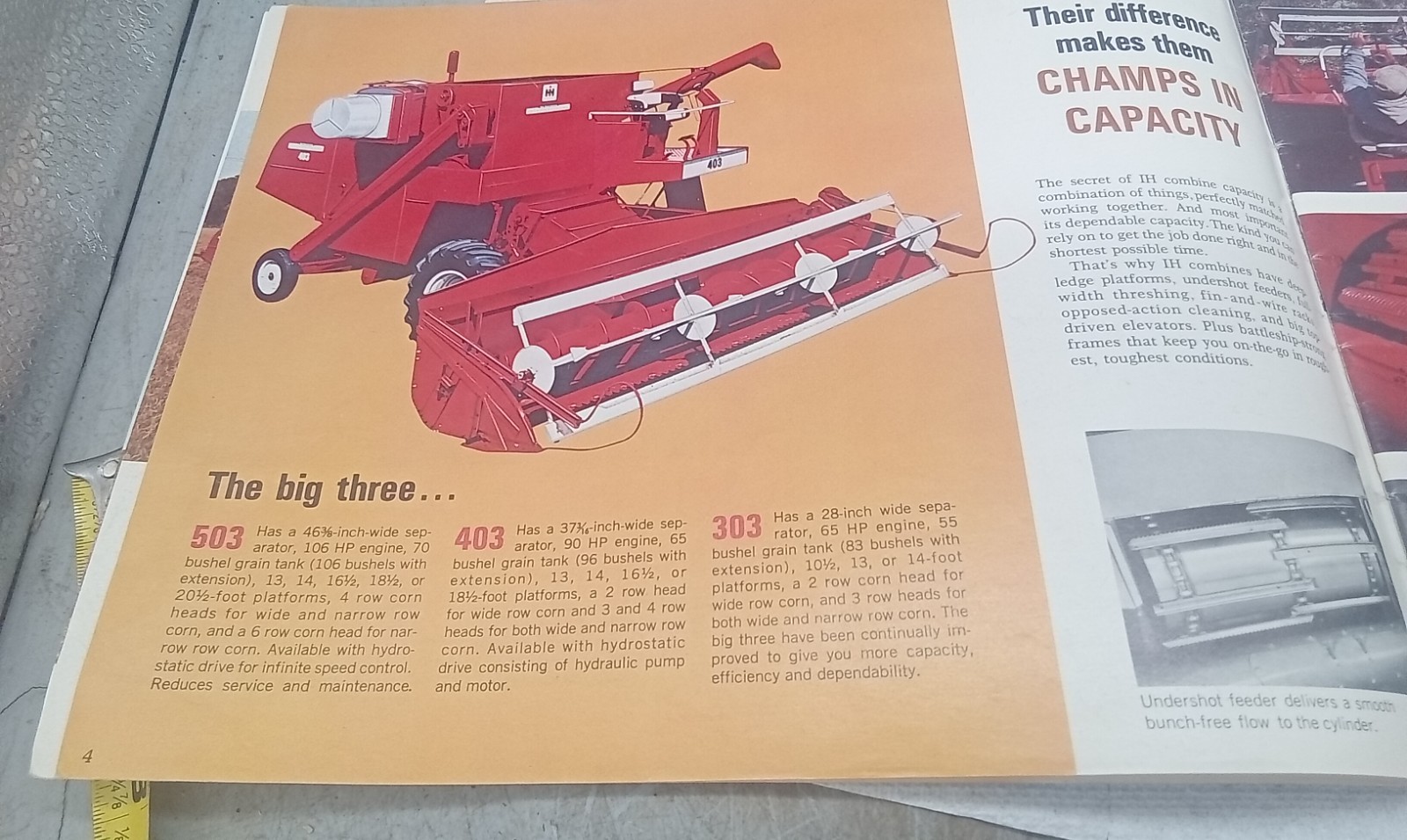 International Harvester Buyers Guide For Summer & Fall 1966 Brochure AD-3350-S
