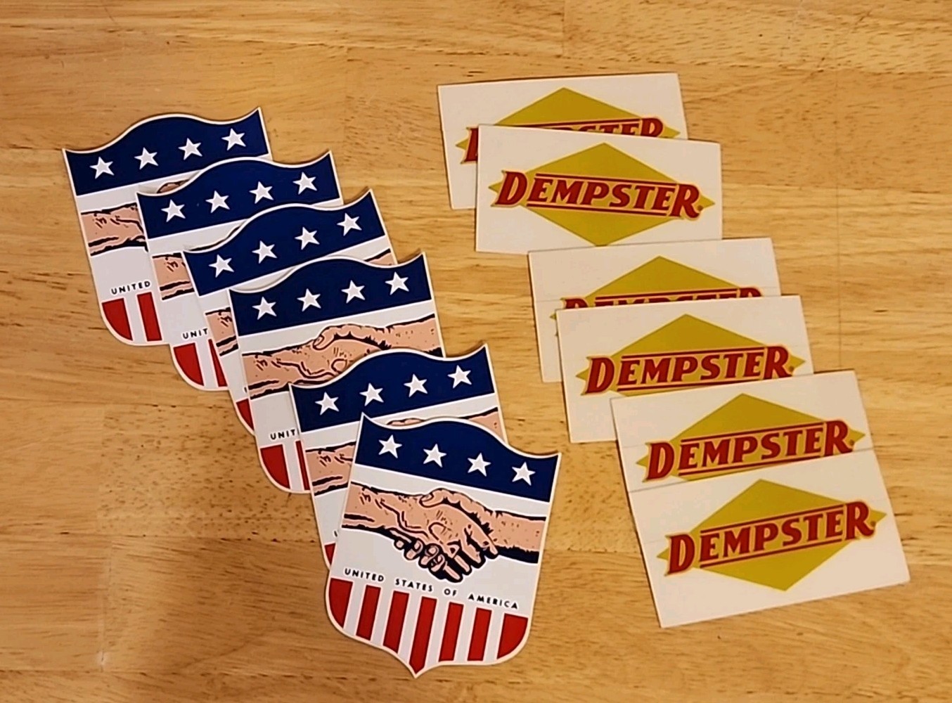Dempster Mill Decals Beatrice NE Nebraska 6x Of Each