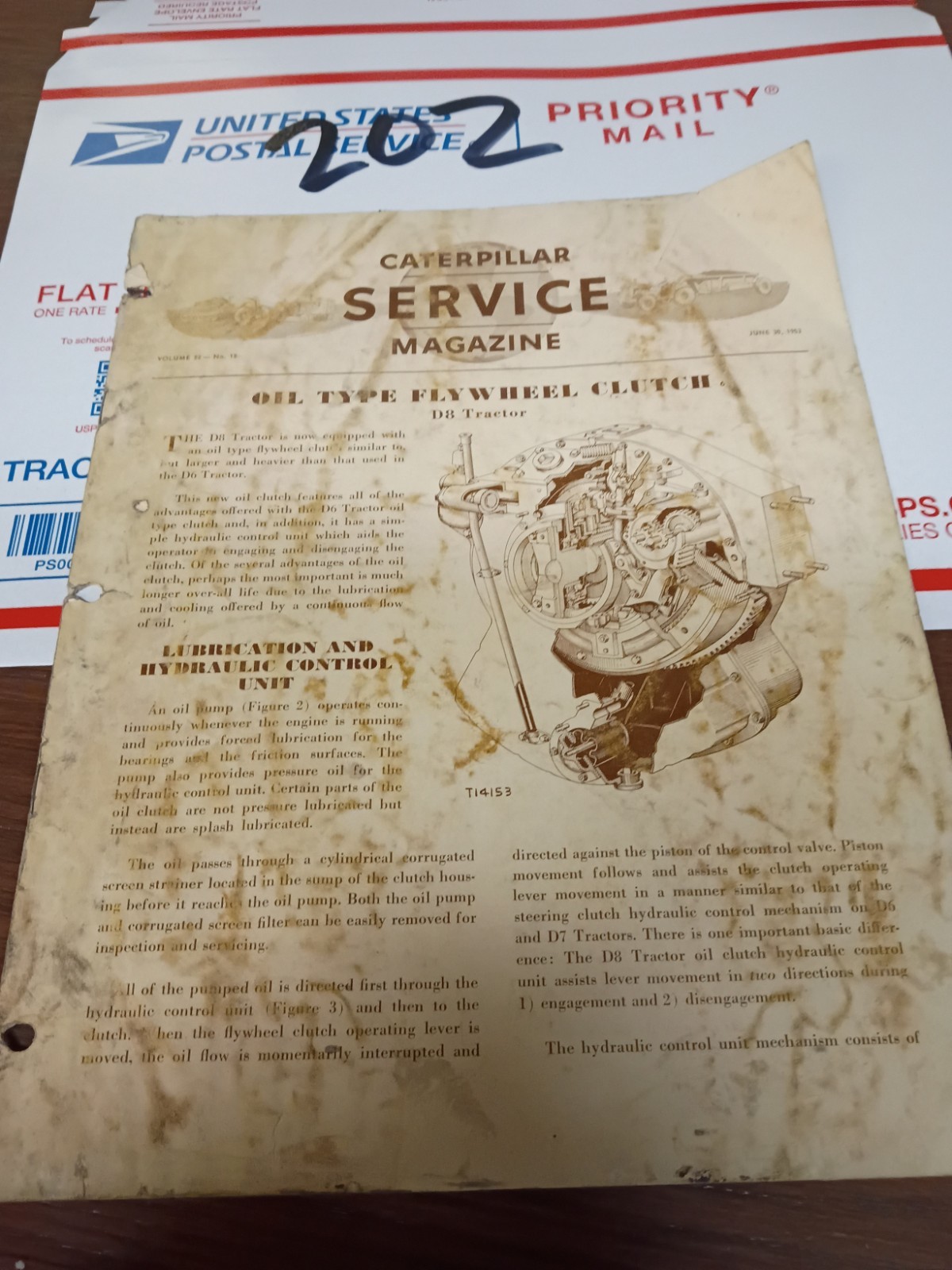 1953 Caterpillar Service Magazine