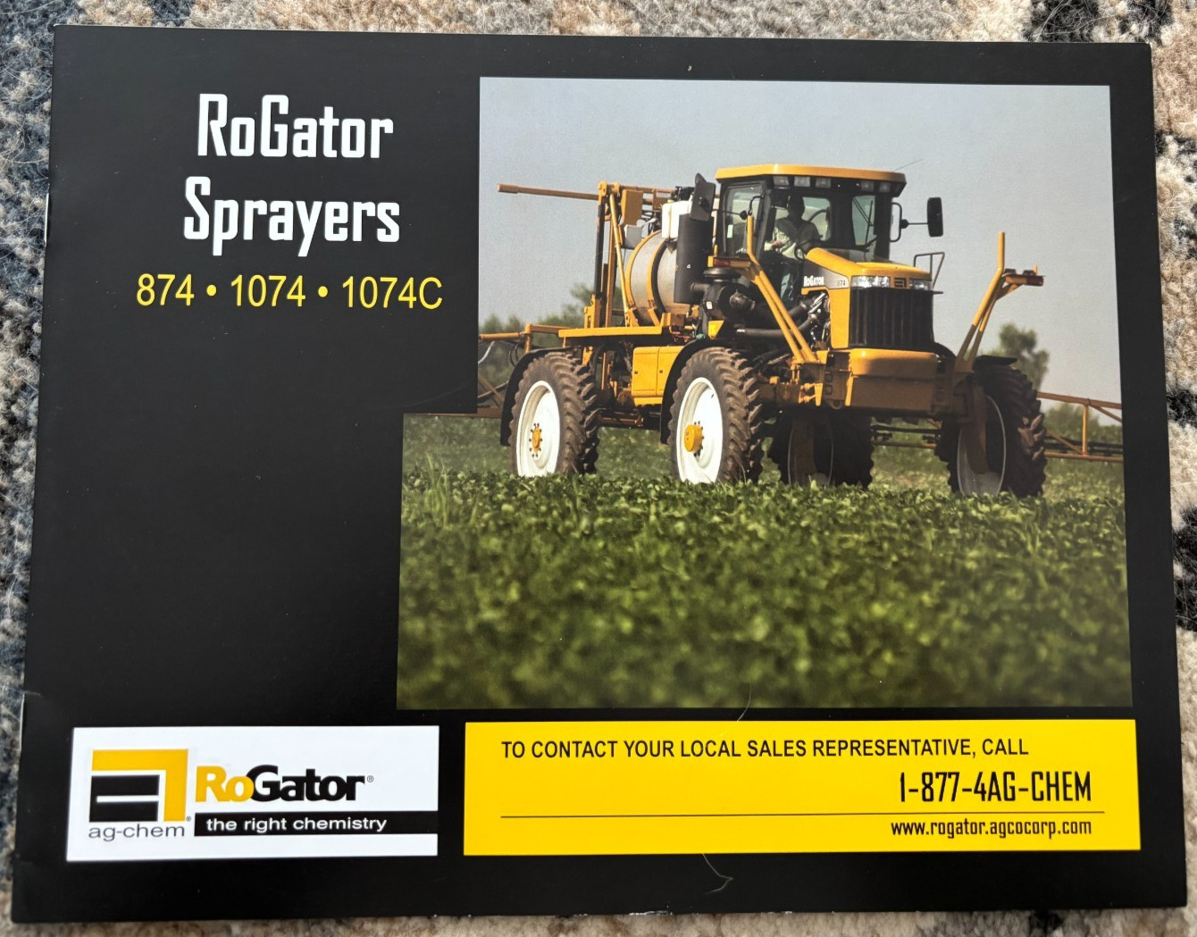 RoGator 874 1074 1074C Sprayers for 2006 Brochure AMIL26