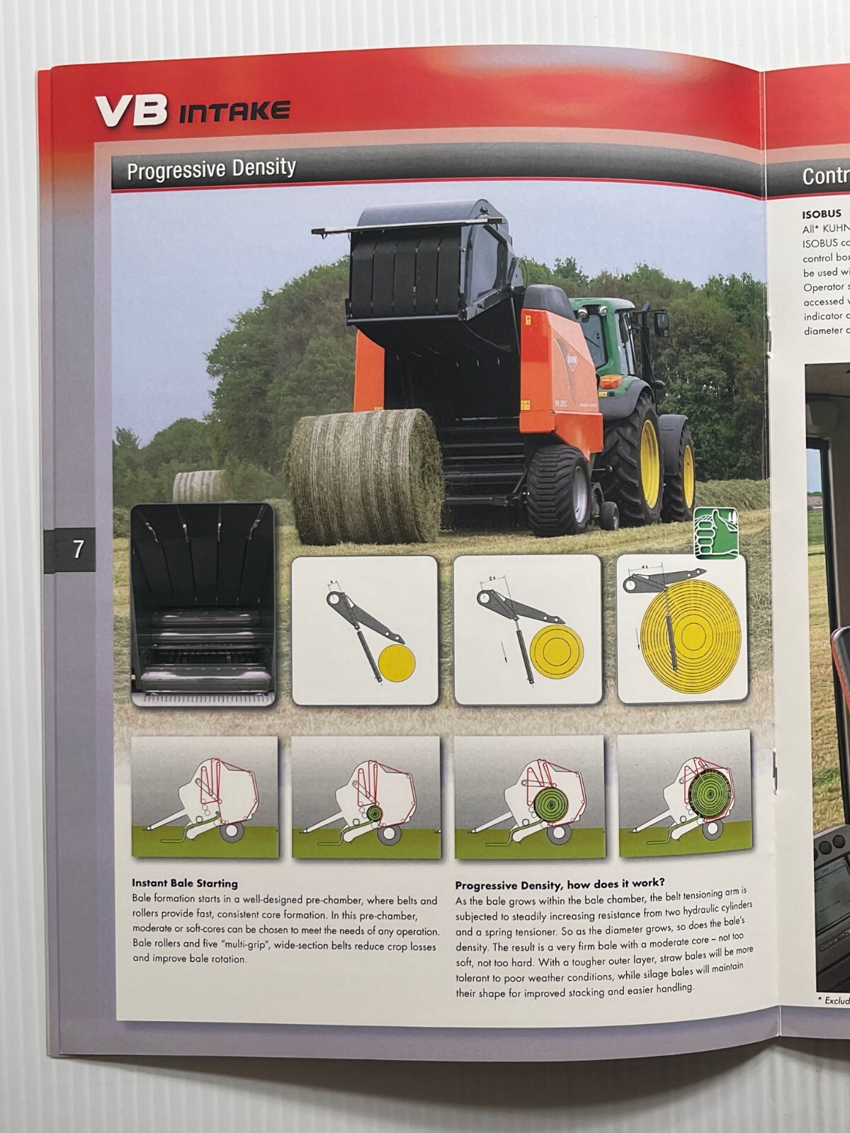 KUHN VB-VBP Round Balers (BalePack Series) – Sales Brochure *Original 2009*