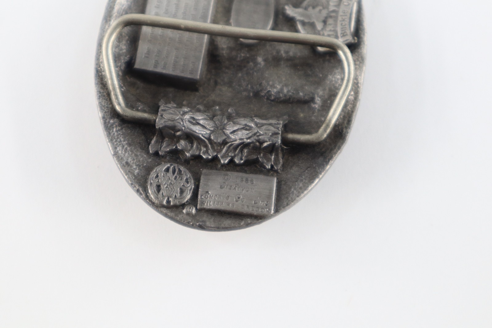 National Pork Producers Council Hogs Are Beautiful 1975 Belt Buckle Lot of 3