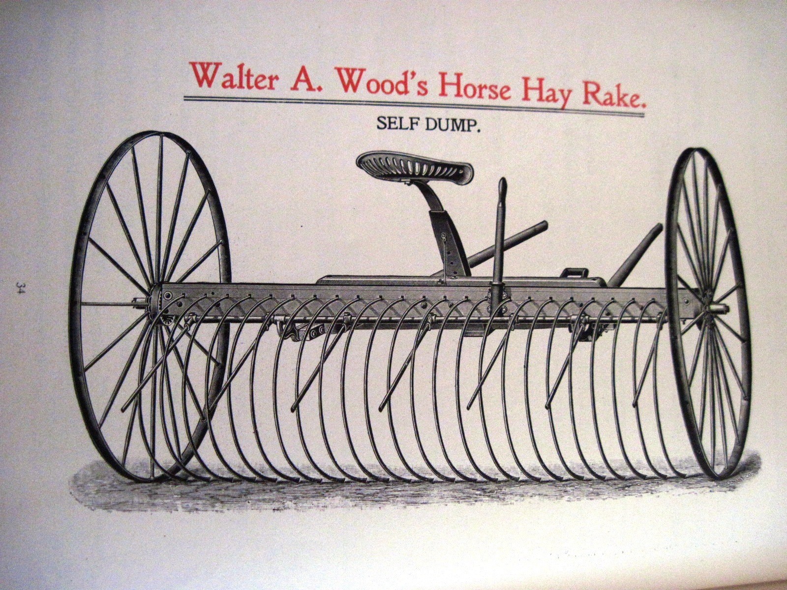 Stunning 1895 « Walter A. Wood » Mowing & Reaping Farm Machine Co.Catalog *