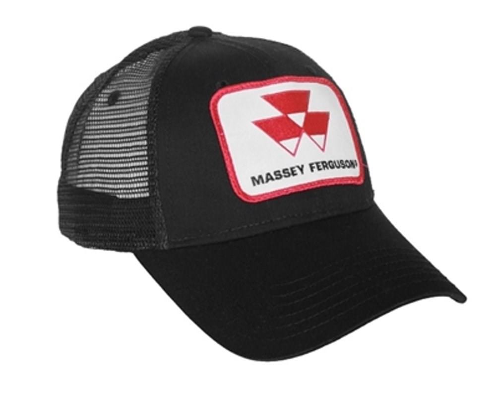 Massey Ferguson Tractor Black Mesh Hat – Cap Gift Fits Most
