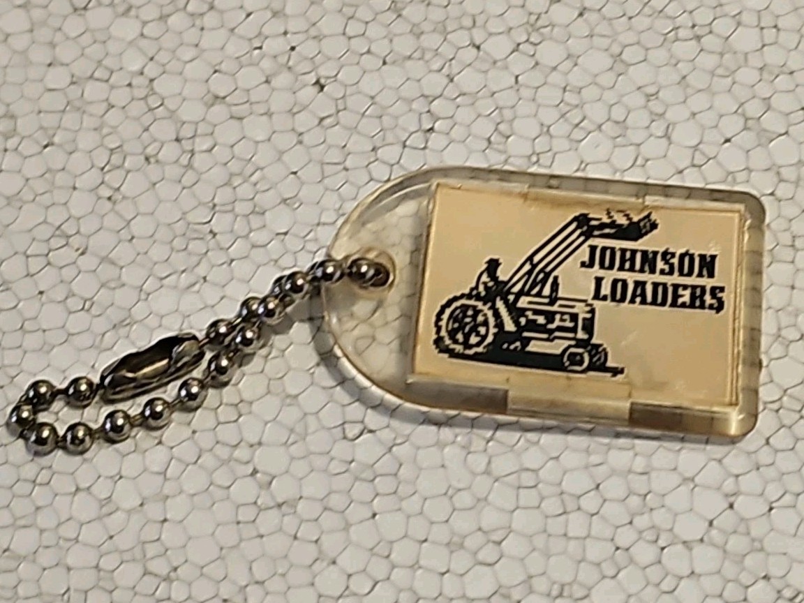 Vintage Johnson Work Horse Loaders Key Fob