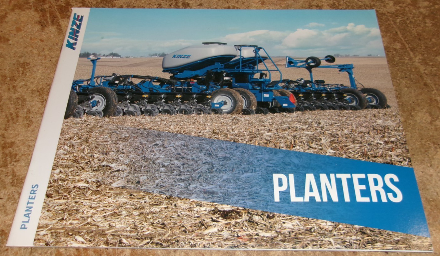 2015 kinze planters brochure in nice shape used