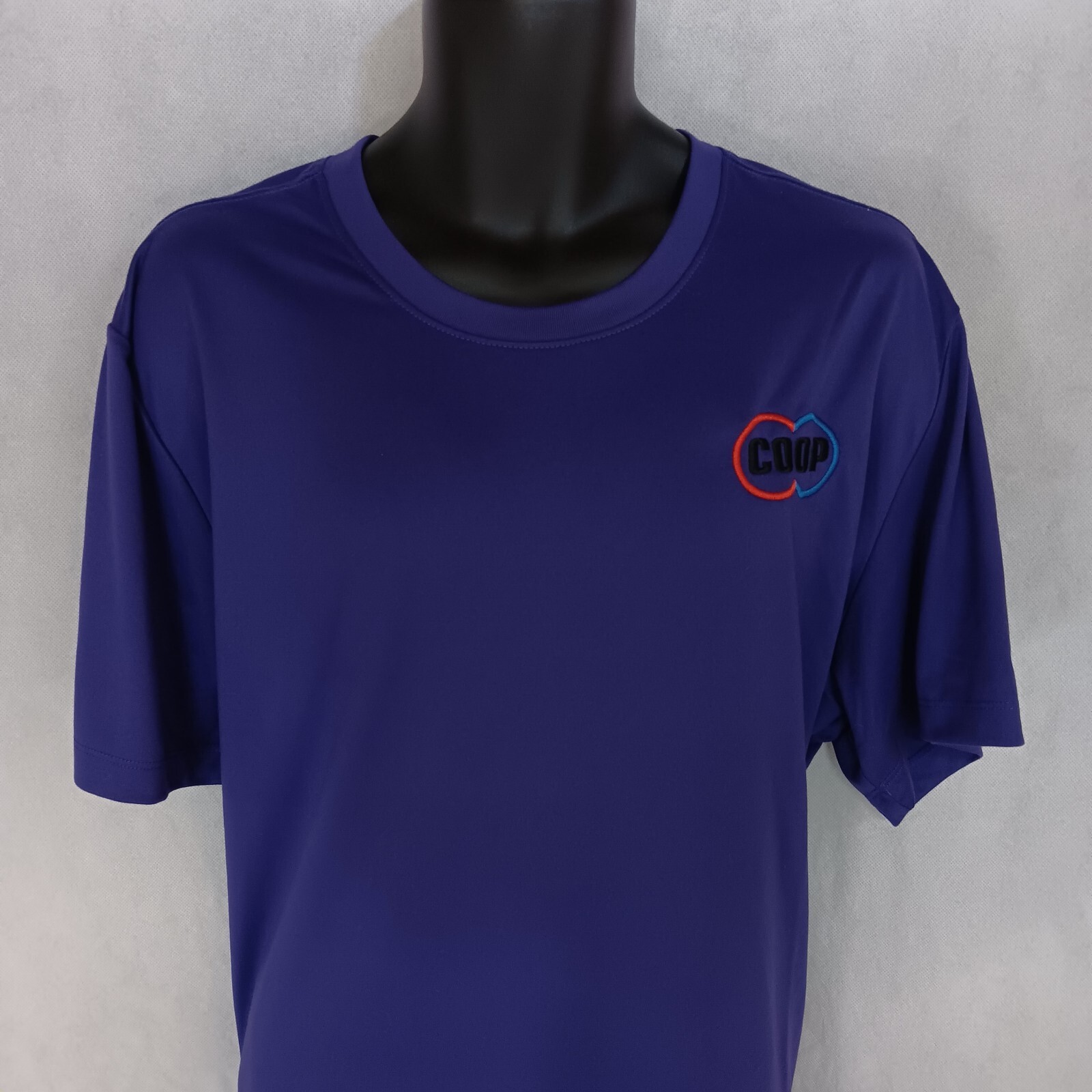 Nike Dri-Fit T-Shirt Men&rsquo;s 2XL Purple Coop Logo Farm Ag Gas