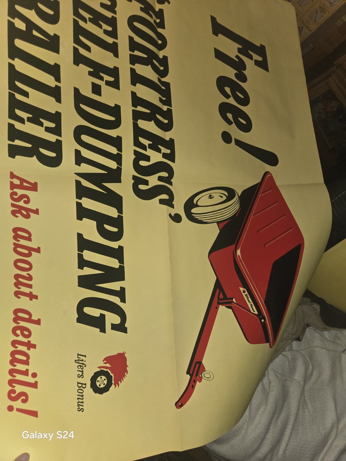 RARE LOT OF WHEEL HORSE POSTERS NOS WITH SOME AGE RELATED WEAR SEE ALL PICTURES!