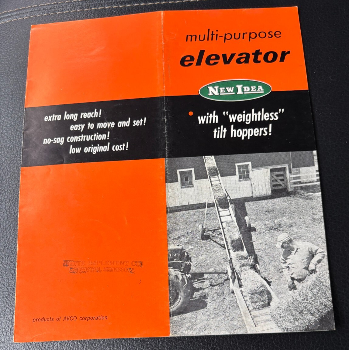 New Idea Multi-Purpose Elevator Brochure FCCA25
