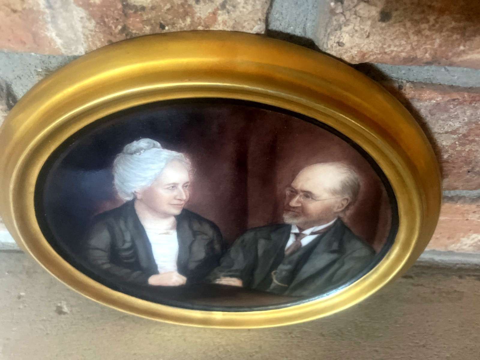 Portrait Painting of German Couple Renaissance to 19th Century Loved Ones