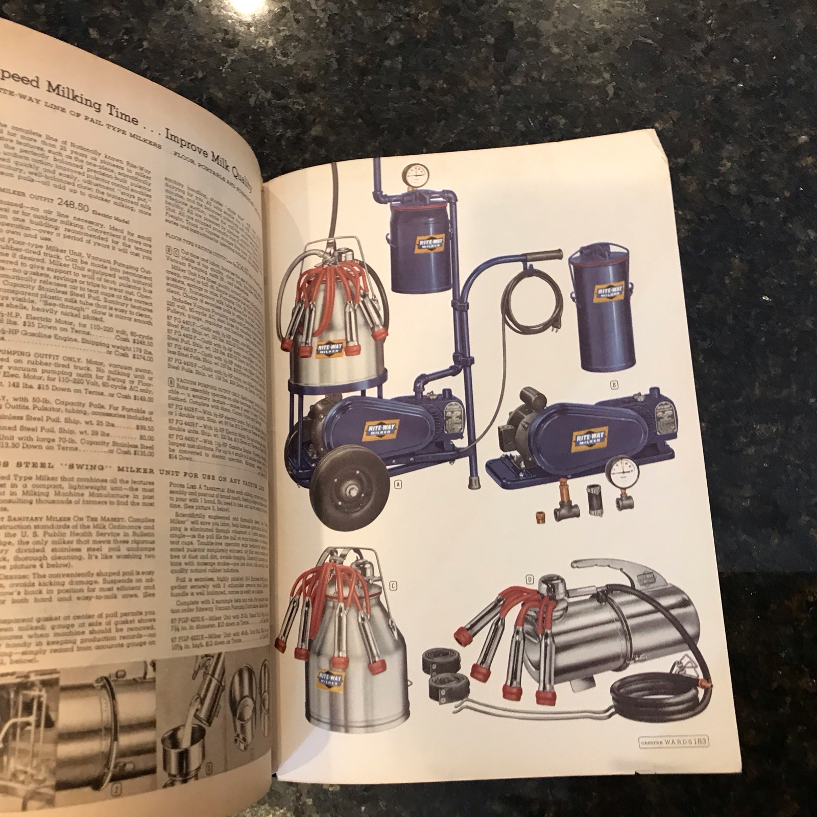 1954 Montgomery Ward Farm Equipment Book Catalog