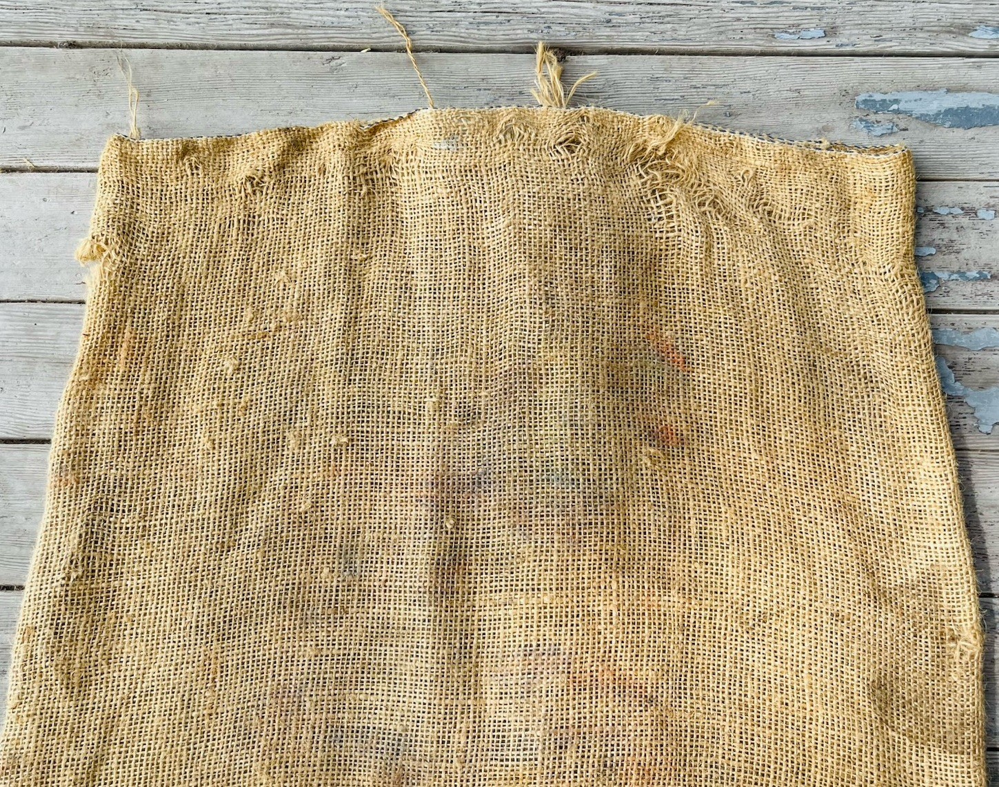 LADY LIBERTY BRAND POTATOES BURLAP BAG U.S. NO. 1 RUSTIC 100 LBS SAN JACINTO, CA