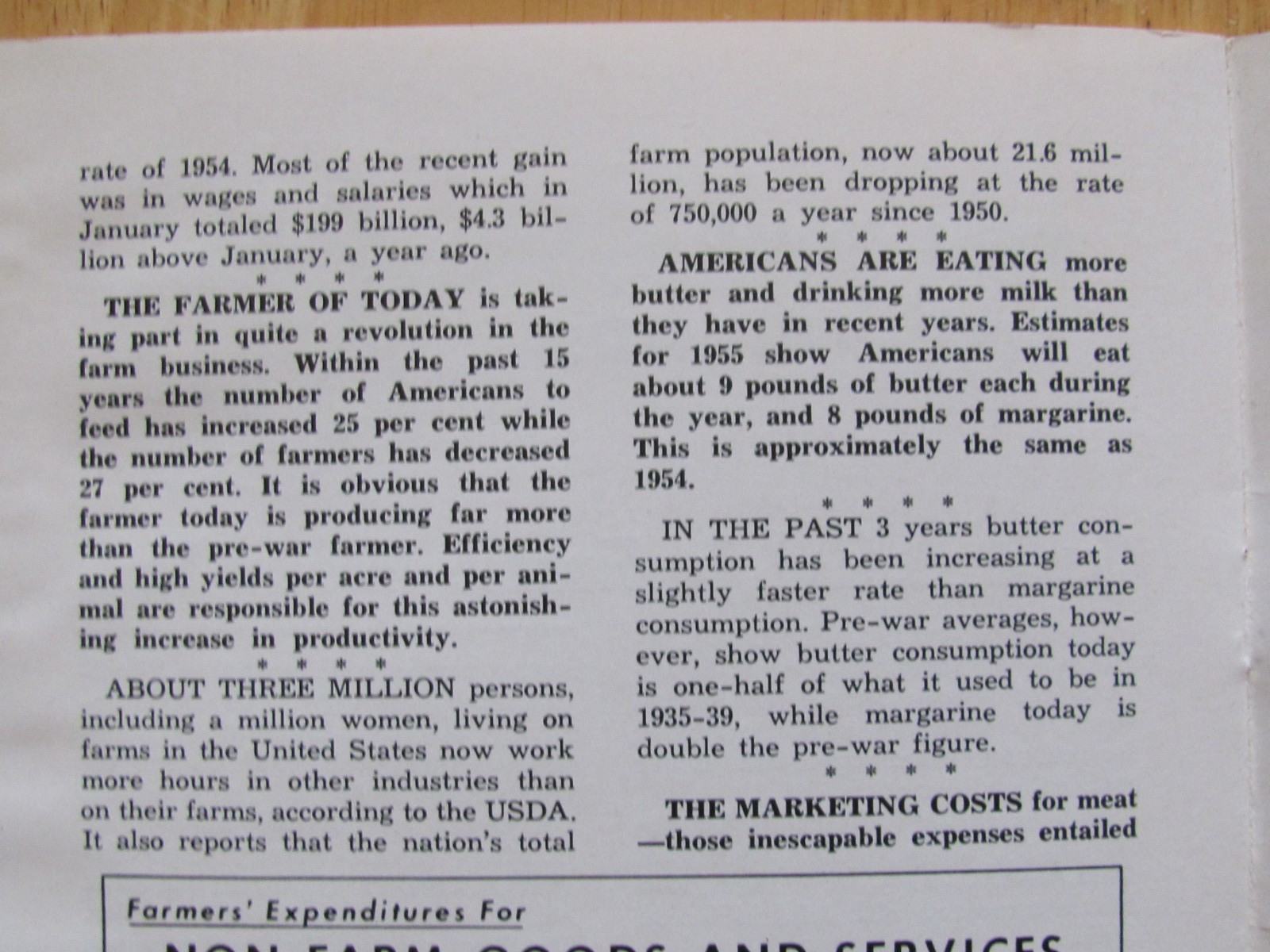1955 BOOKLET INDIANA FARM BUREAU PUBLIC RELATIONS FOR AGRICULTURE