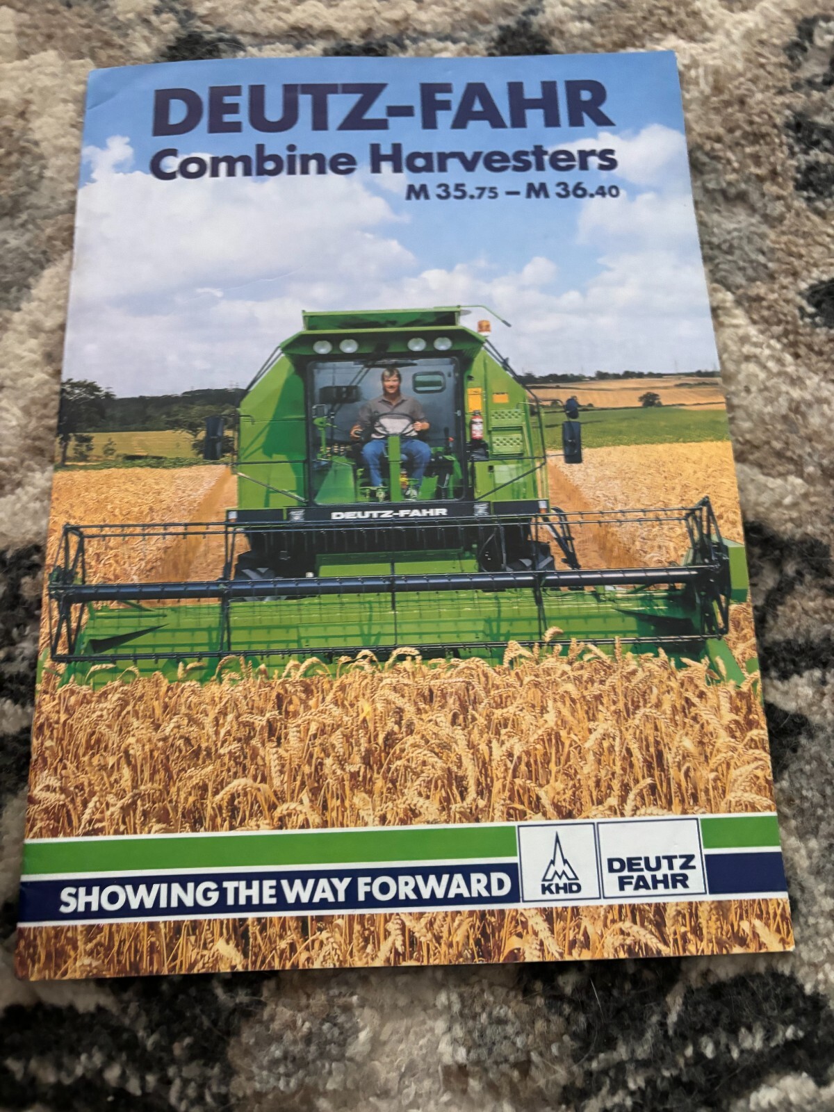 Deutz-Fahr M 35.75 M 36.40 Combine Harvester Brochure FCCA25