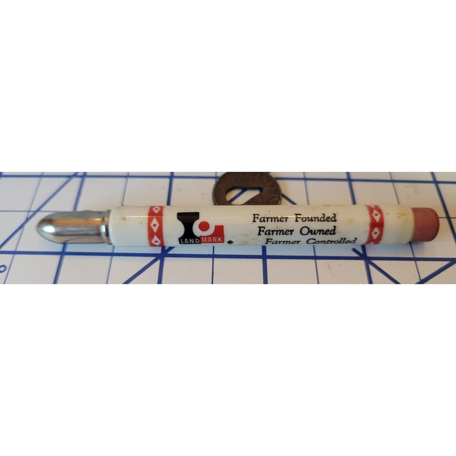 Landmark – Ohio&rsquo;s Complete One-Source Farm Supply Service Vintage Bullet Pencil