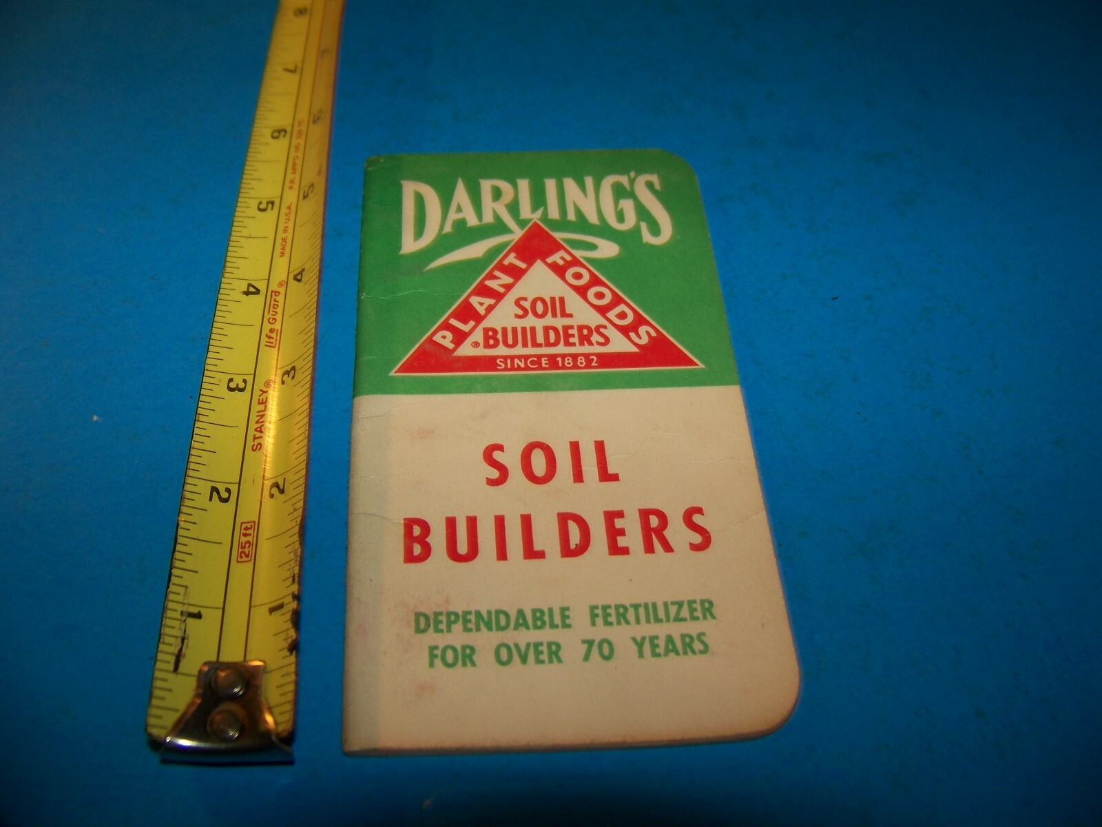 Darling&rsquo;s Plant Foods Soil Builders « Daily Reminder » Memo Booklet Vintage 1955