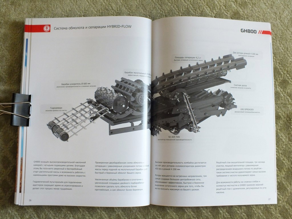 GOMSELMASH 2024 Self-propelled Grain Harvester Combines Catalog Belarus Brochure
