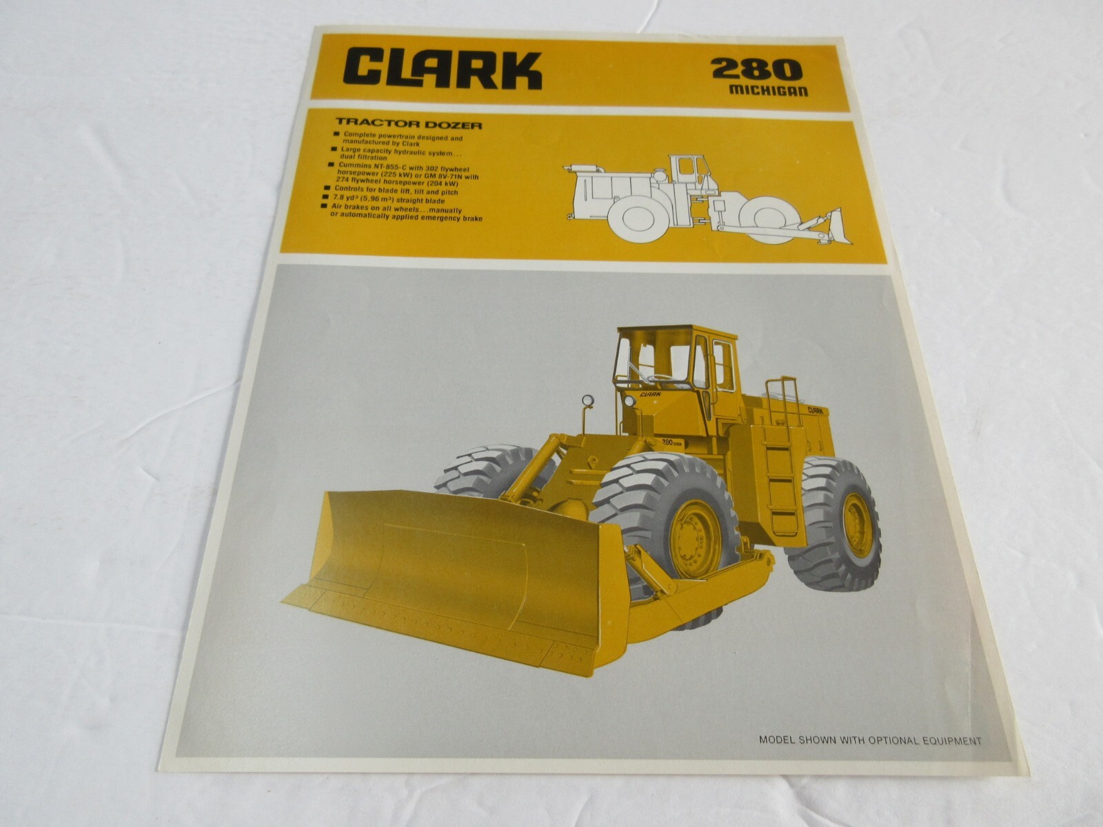 Clark Michigan 280 Tractor Dozer 2 Page