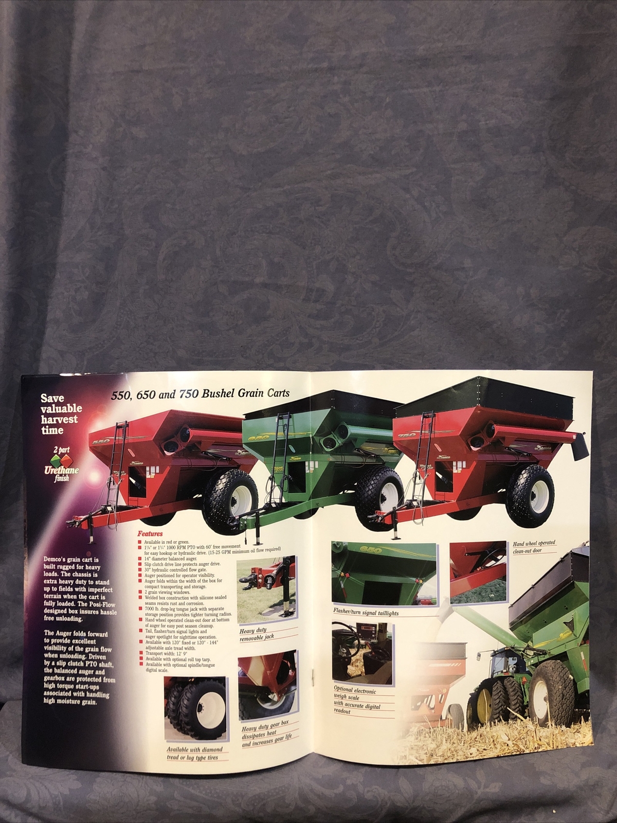 Demco « King Of Wagons And Grain Carts » Sales Brochure