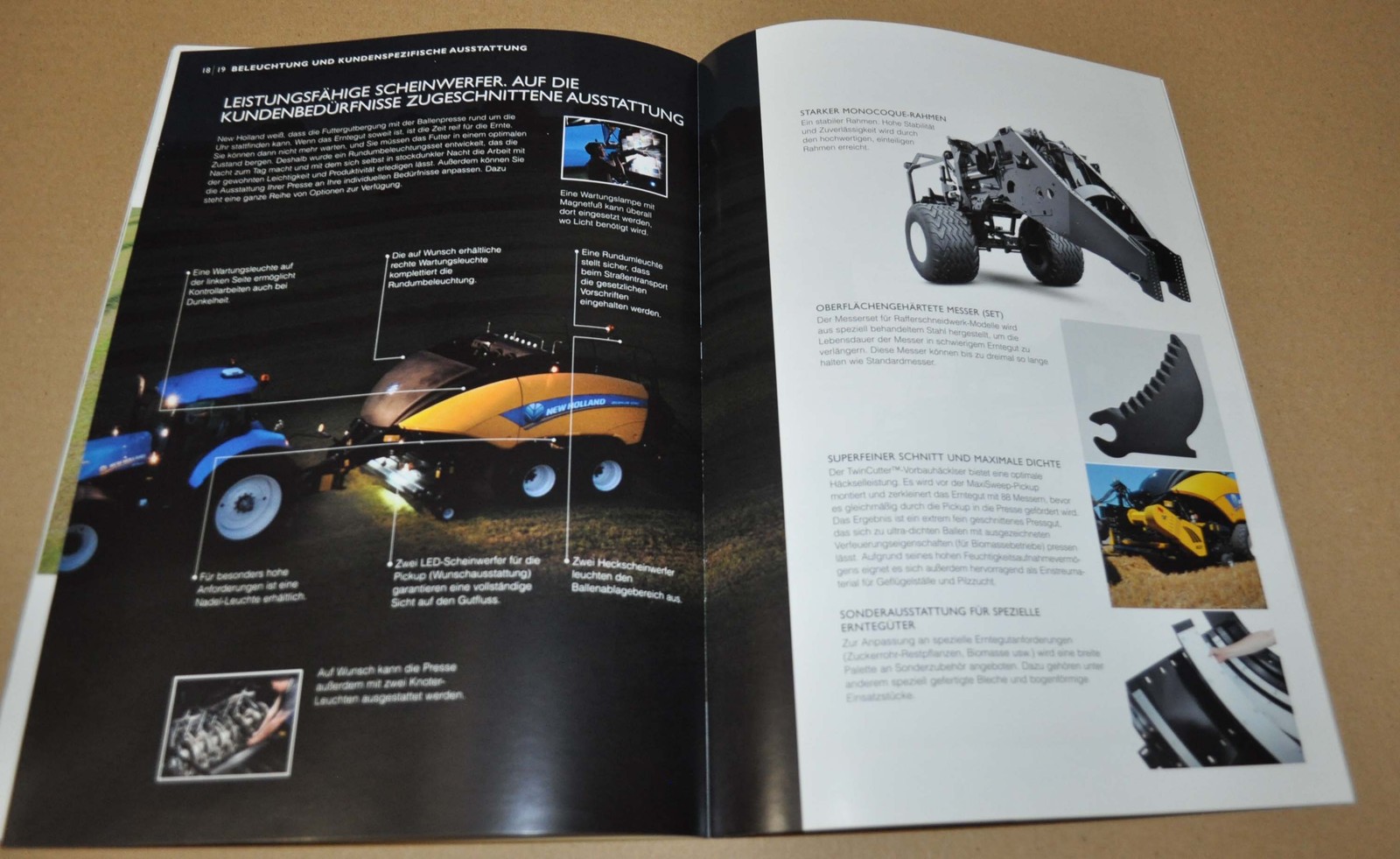 2012 2013 New Holland 870 890 1270 1290 Big Baler Brochure Prospekt DE