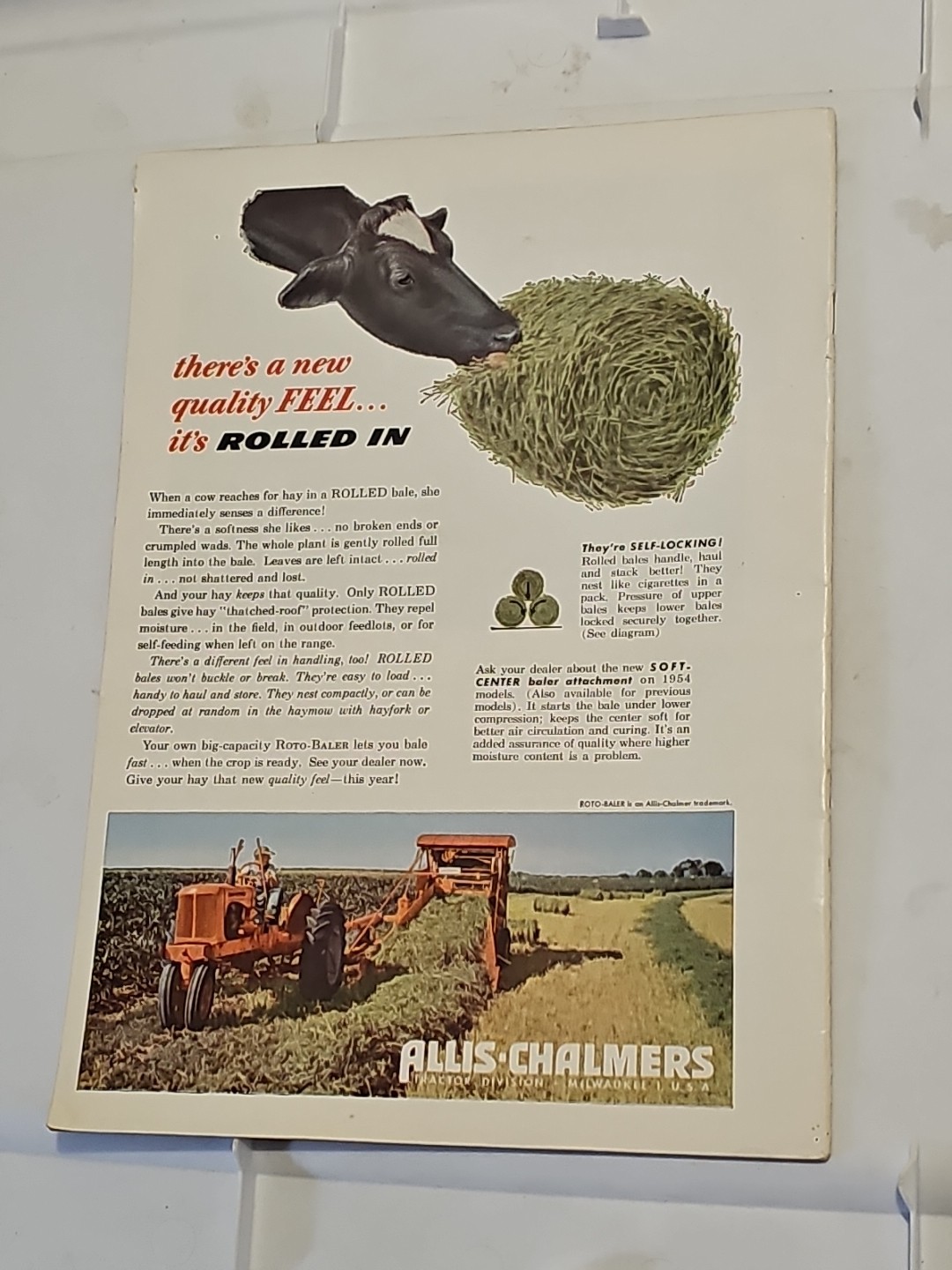 Original Spring 1954 Future Farmer Magazine Complete