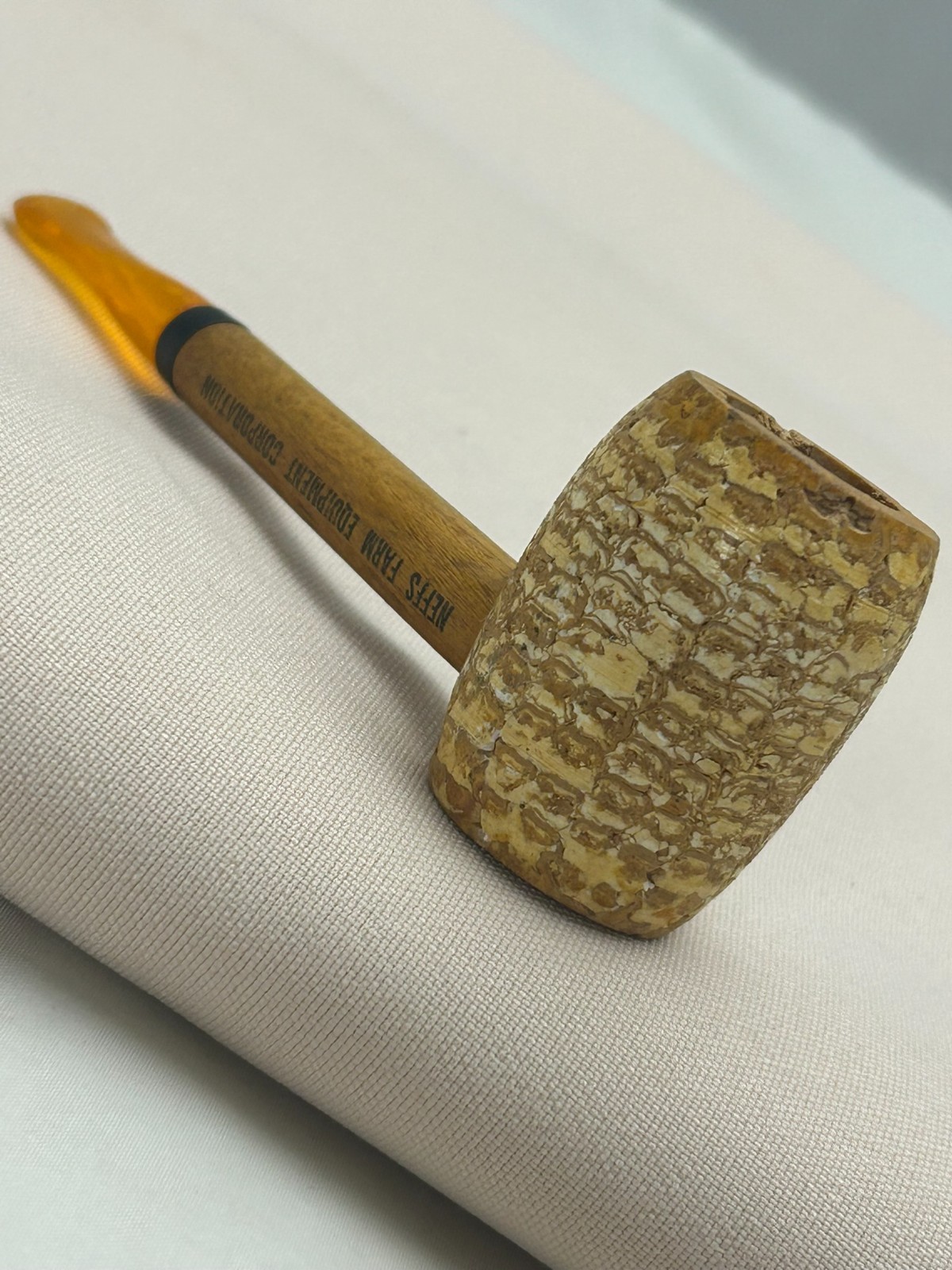 Vintage Neffs Farm Equipment Century Heater Corn Cob Pipe Neffs PA Advert