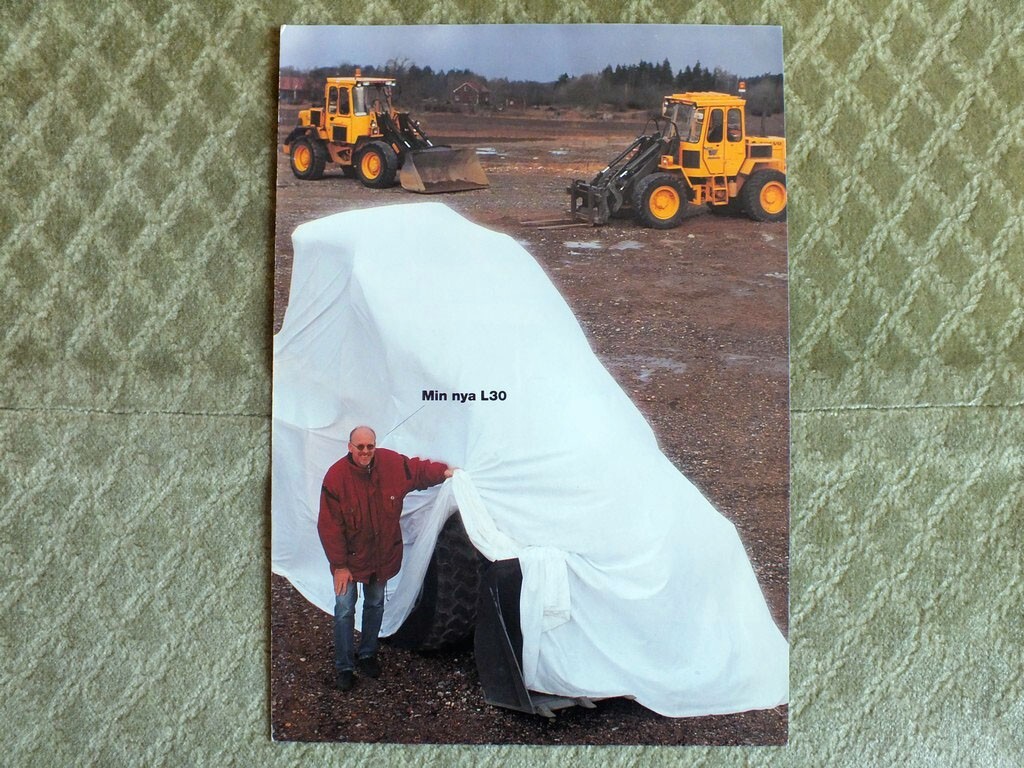 VOLVO BM L30 / ZL802Si / 4200 Wheel Loaders Tractors Brochure Prospekt 1995