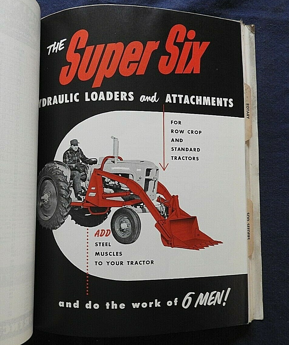 1958 Port Huron Farm Equipment Catalog Martin & Kennedy St. Louis MO Missouri